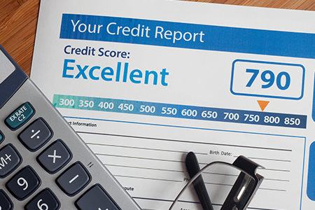 Credit Score Report for an Invoice Factoring Company